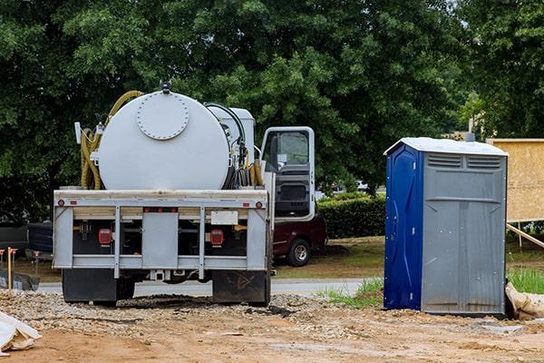 Porta Potty Rental of Irvington crew